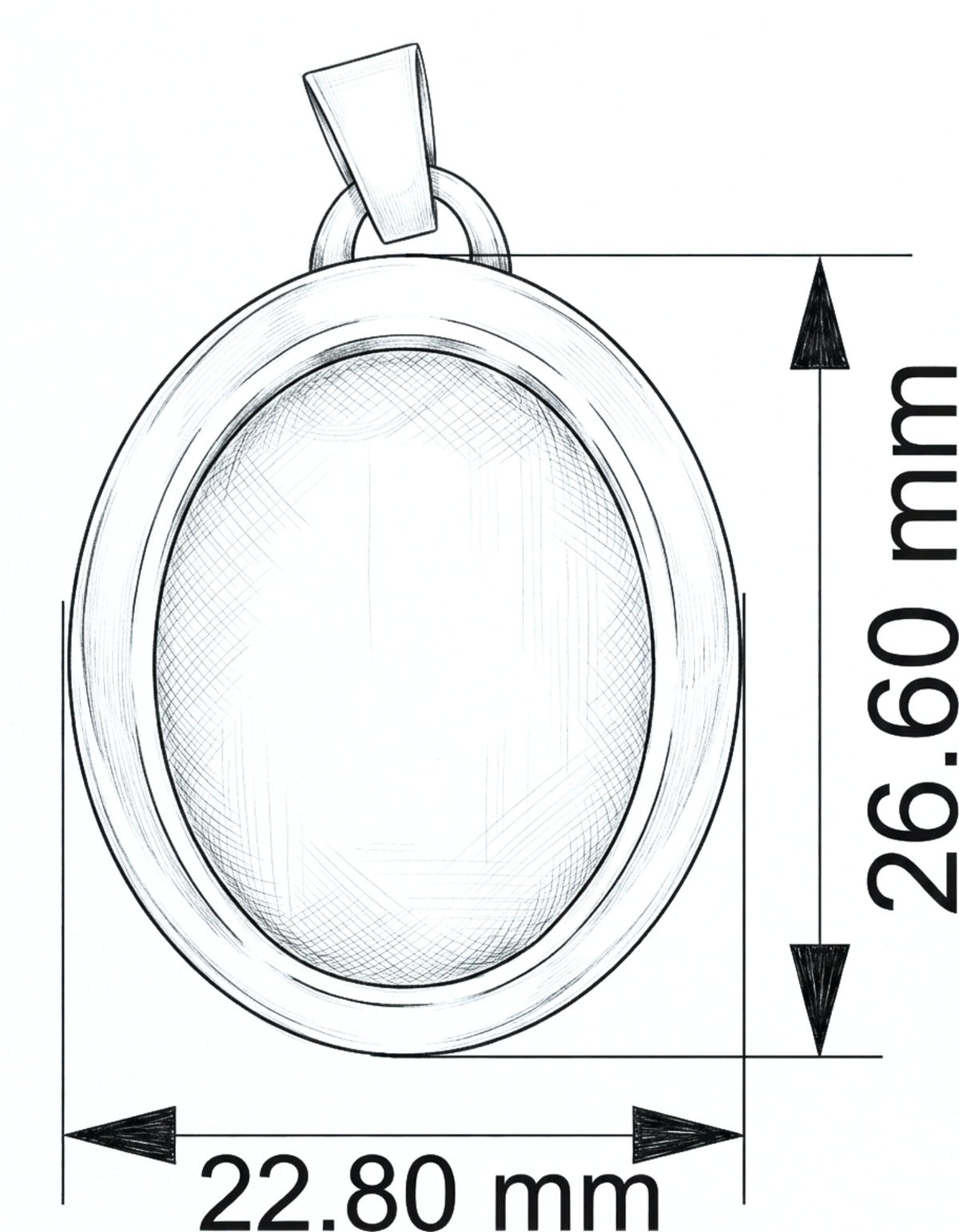 Medaglia Ovale Grande (art.117)