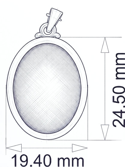 Medaglia Ovale Classica (art.171)